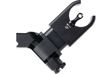 Image of Ultradyne C4 Offset Flip-Up Front Sight, Picatinny Mount, Black, UD10860