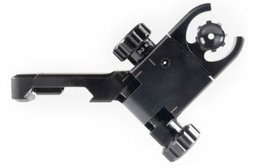 Image of Ultradyne C4 Offset Flip-Up Rear Sight, Picatinny Mount, Black, UD10840