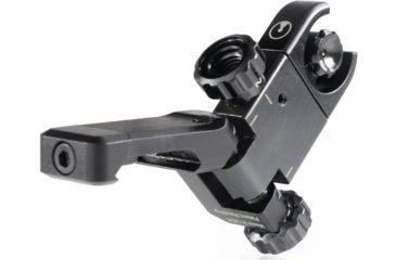 Image of Ultradyne C4 Offset Flip-Up Rear Sight, Picatinny Mount, Black, UD10840
