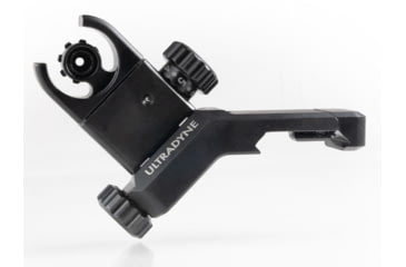Image of Ultradyne C4 Offset Folding Rear Sight RH UDBlack 308/7.62, Black, UD10890