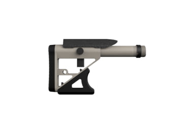 Image of Ultradyne UD Adjustable Butt Stock, Medium, Titanium, UD20062-TI