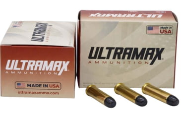 Image of Ultramax .357 Magnum 158 grain Lead Round Nose Pistol Ammo, 20 Rounds, ULT-357-1-N