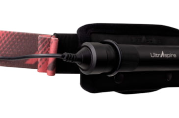 Image of Ultraspire Lumen 800 Ultra 2.0 Waist Light, Black/Red, UA538BK