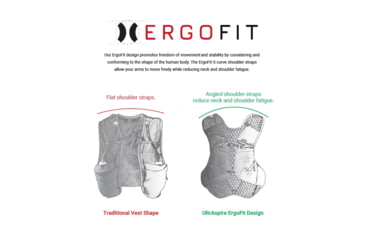 Image of Ultraspire Momentum 2.0 Race Vest, Black/Red, Small, UA123BKSM