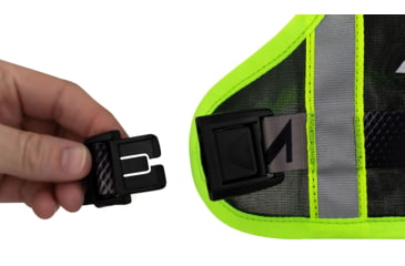Image of Ultraspire Neon Reflective Vest, Black/Lime, UA125BK