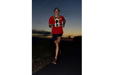 Image of Ultraspire Neon Reflective Vest, Black/Lime, UA125BK