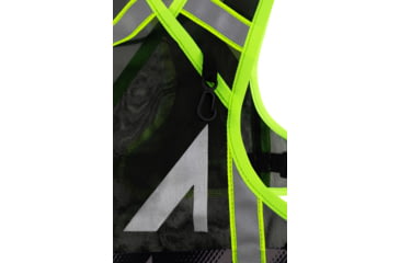 Image of Ultraspire Neon Reflective Vest, Black/Lime, UA125BK