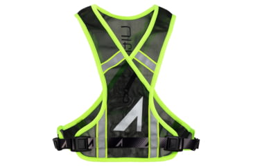 Image of Ultraspire Neon Reflective Vest, Black/Lime, UA125BK