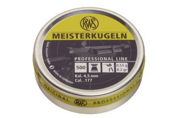 Image of Umarex Air RWS Meisterkugein Pellets .177 Caliber 500 Per Tin 231-5030