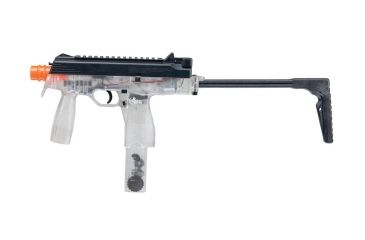 Image of Umarex Combat Zone MAG-9 Electric Airsoft Gun w/120-Round 6mm Airsoft Magazine, Clear 2272111