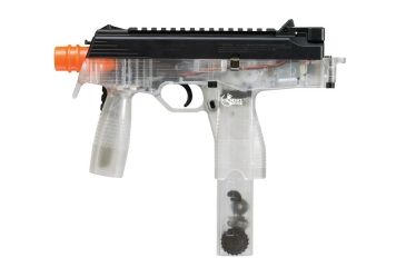 Image of Umarex Combat Zone MAG-9 Electric Airsoft Gun w/120-Round 6mm Airsoft Magazine, Clear 2272111