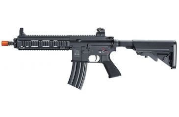 Image of Elite Force HK 416-CQB Elite Electric Semi/Full Auto Airsoft Rifle,6mm cal,320 Round,Black 56381