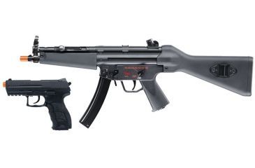 Image of Umarex HK Holiday Airsoft Action Kit w/Spring MP5 Rifle,P30 Pistol,Black 62698