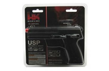 Image of Umarex HK USP Spring Airsoft Pistol,6mm cal,25 Round,Black 53845