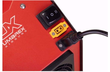 Image of Umarex ReadyAir G2 High-Pressure Airgun Compressor, Black/Red, 2211385