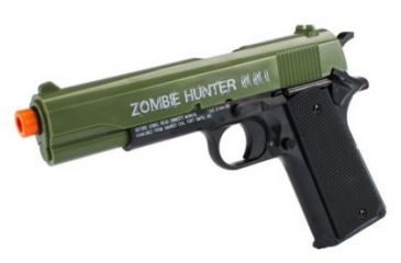 Image of Umarex Zombie Hunter Destroyer Kit,1911 Airsoft Spring Pistol and Targets 107943