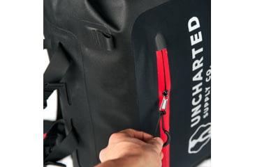 Image of Uncharted Supply Co. SEVENTY2 Pro Shell Dry Pack, Black, SU-P6S-U-BK