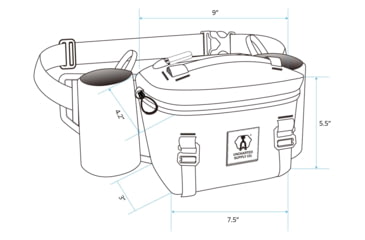 Image of Uncharted Supply Co. The Park Pack, Gunmetal, SU-P2R-U-GM