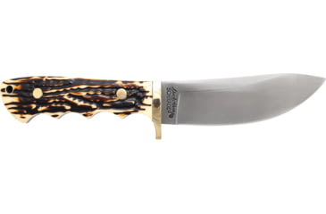 Image of Uncle Henry 183UH Elk Next Gen Fixed Blade Skinner Knife, 4.5in, 7Cr17MoV Blade, 4.5in, Staglon Handle, 1116408