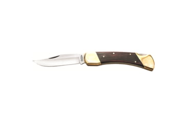 Image of Uncle Henry Bear Paw Folding Knife, 3.625 in, 7Cr17Mov Stainless Steel, Plain Edge, Wood Handle, LB7CP