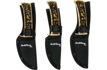Image of Uncle Henry Knife 3pc Fixed Elk Gift Set W/tin Promo Q4