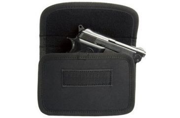 Image of Uncle Mike's PDA Style Poly OWB Belt Holster, LCP, KAHR, P380, Taurus 738 TCP, Black, 64003