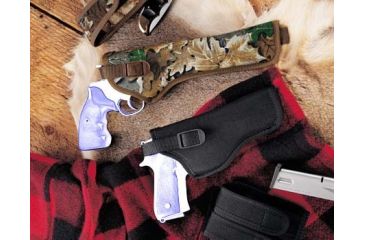 Image of Uncle Mike's 6, 1/2-7, 1/2 inch Barrel Single Action Revolver Holster Right Hand 81091