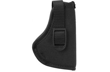 Image of Uncle Mike's Black Cordura Hip Holster, Right Hand - Fits Glock 26/27 - 81121 