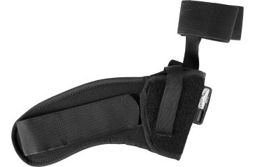 Image of Uncle Mike's Ankle Holster - Black Kodra 3.25-3.75in bbl Med/Large Autos, Right Hand 8816-1 