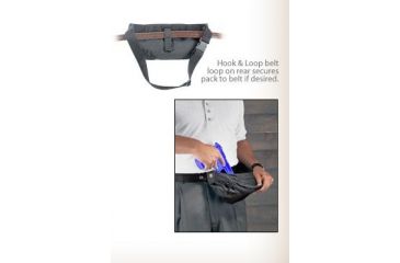 Image of Uncle Mike's GunRunner Fanny Pack Holsters