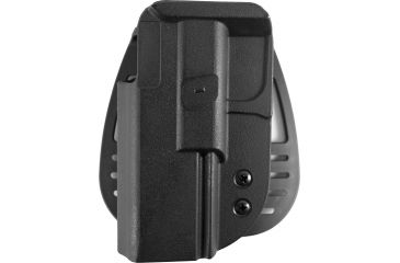 Image of Uncle Mike's Kydex Open Top Paddle Holster Fits Glock 17, 19, 22, 23 5421, Left Hand 54212