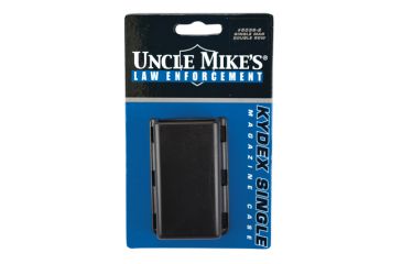 Image of Uncle Mike's Kydex Single Mag Case for Double Column Metal or Polymer Mags 5036-2