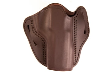 Image of Uncle Mike's UM OWB Leather Belt Size 04 Holster, SIG Sauer P320, Right Hand, Matte Black, UMOWB4MBLR