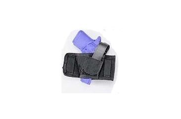 Image of Uncle Mike's Baby Bet Concealed Belt Slide Holster, Ambidextrous, Black - .22 and .25 Cal. Auto/Small .380s 86901