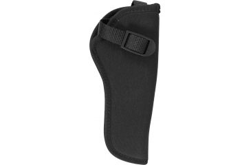 Image of Uncle Mike's Black Hip Holster, Cordura, Right Hand, 5-6.5in bbl Med/Large Dbl Action Revolver 81031