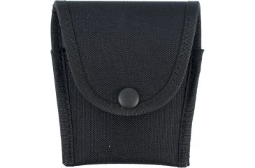 Image of Uncle Mike's Compact Cuff Case - Matte Black, Snap Button Closure 88351