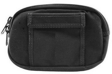 Image of Uncle Mikes Gun Pak Belt Pouch Holster, Black, Original Size 88891