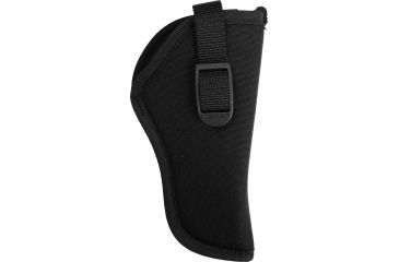 Image of Uncle Mikes Hip Holster, Black, Right Large Dbl Action Revolvers 81021