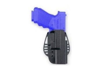 Image of Uncle Mike's Kydex Black Paddle Holster, Ruger P85, P89, P90, P91, Right Hand 5415-1
