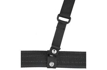 Image of Uncle Mike's LE Black Duty Suspenders - Small / Medium, 40in Chest 