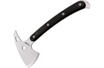 Image of Uncle Mikes Lite Hawk Black, Black Canvas Micarta Handle BCB34BM