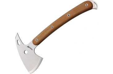 Image of Uncle Mikes Lite Hawk Natural, Natural Canvas Micarta Handle BCB34NM