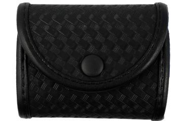 Image of Uncle Mikes MIRAGE Basketweave Double Latex Glove Pouch, Black 74962