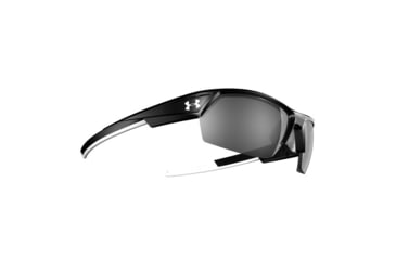 Image of Under Armour Igniter 2.0, Black/White Frame w/White Rubber, Gray Lens, U8600051-001001