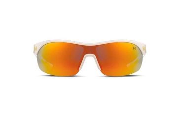 Image of Under Armour Marbella Shield, White w/Yellow Rubber, Gray w/Orange ML, U8600070-107141