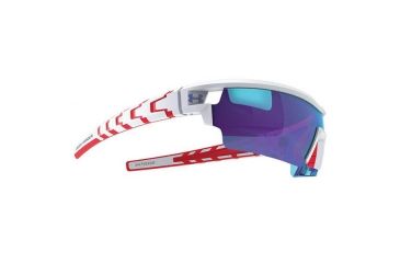 Image of Under Armour Phenom, Satin White Frame w/Red Rubber, Gray w/Blue ML, U8600054-116161