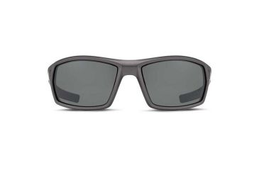 Image of Under Armour Ranger Single Vision Prescription Sunglasses, Satin Carbon w/Black Rubber Frame-U8600061-060108SV