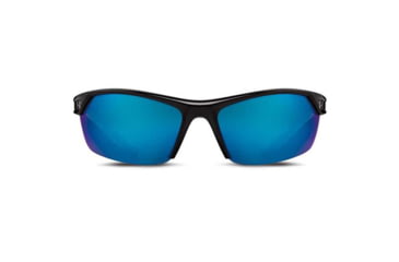 Image of Under Armour Zone 2.0, Shiny Black Frame w/Black Rubber,Gray w/Blue ML, U8600050-000161