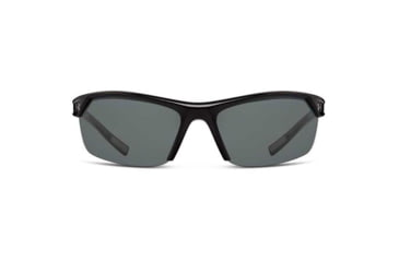 Image of Under Armour Zone 2.0,Shiny Black Frame w/Charcoal Gray Rubber,Gray ML, U8600050-000908
