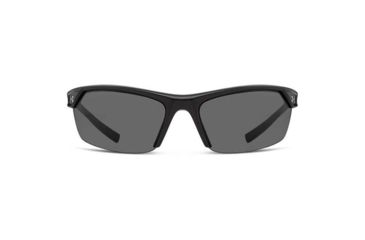 Image of Under Armour Zone 2.0, Satin Black Frame w/Black Rubber, Gray Lens, U8600050-010100